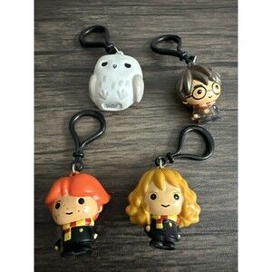 Harry Potter Blind Bag Clips Keychains Ron Hermione Hedwig